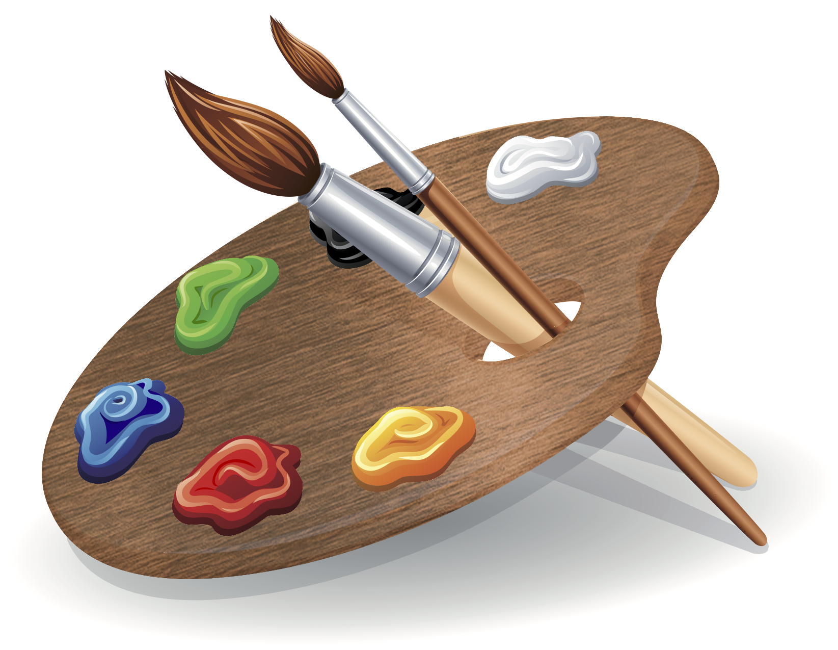 Künstlerpalette Bronze